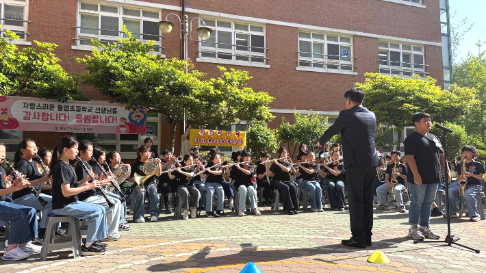 통영초등학교. 경남교육청 제공