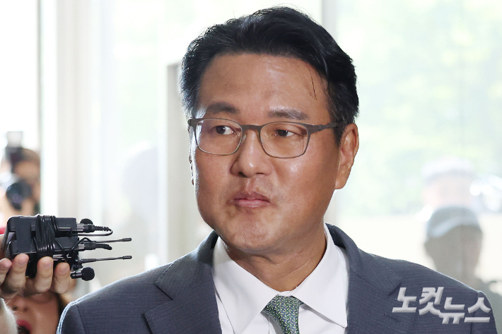 직권남용 권리행사 방해 혐의를 받는 김태효 국가안보실 1차장. 류영주 기자