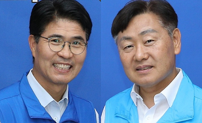 전북상공회의소협의회는 18일 전주상공회의소에서 이원택 더불어민주당 후보와 김관영 무소속 후보에게 각각 정책제안서 '함께 만드는 전북의 미래'를 전달했다. 전북상공회의소협의회 제공