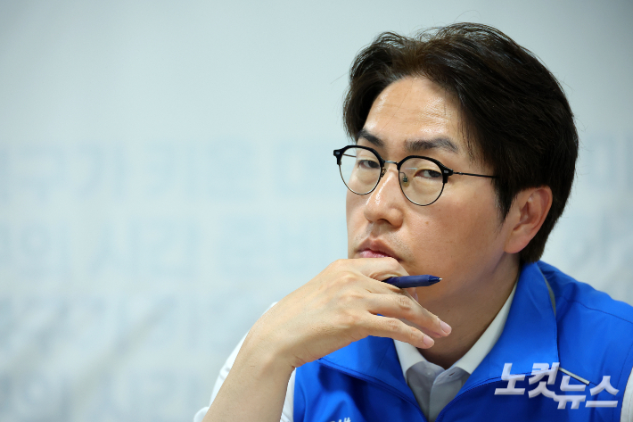더불어민주당 하정우 부산 북구갑 국회의원 보궐선거 후보. 연합뉴스
