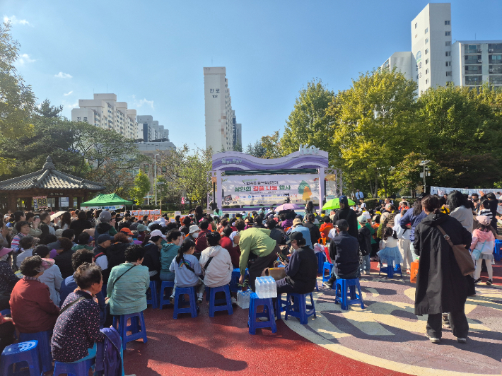 지난 2025년 북구 일곡동 골목형상점가 마케팅 행사가 진행되는 모습. 광주 북구 제공