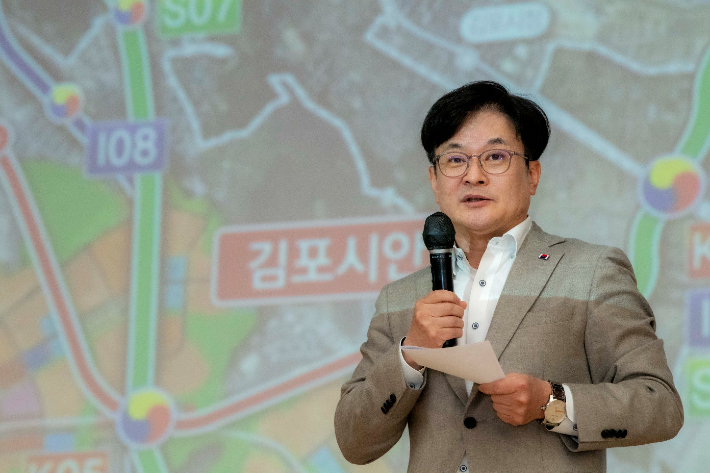 국민의힘 김병수 김포시장. 김 후보 캠프 제공