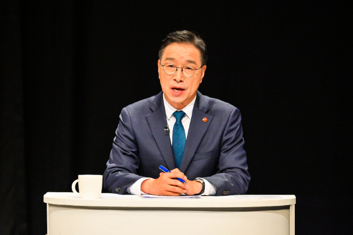 더불어민주당 위성곤 후보. 제주일보 제공