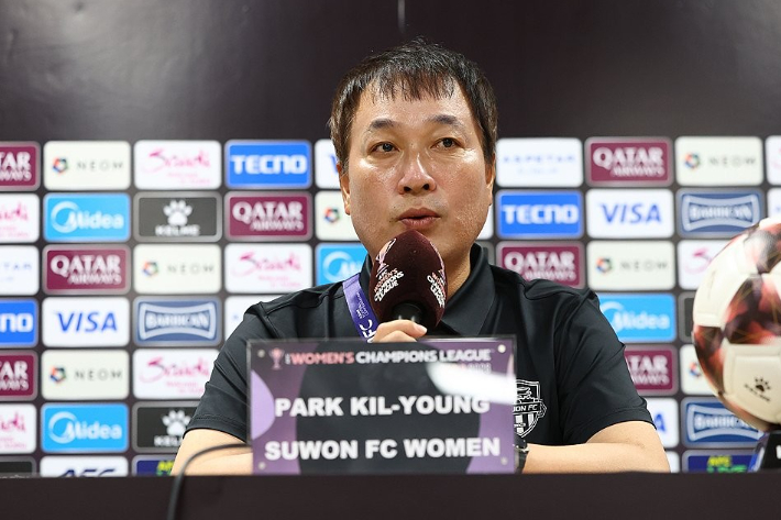 수원FC 위민 박길영 감독. 연합뉴스