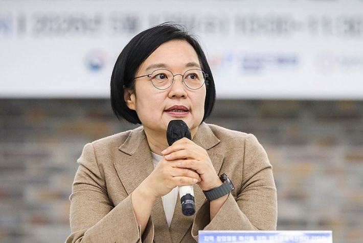 한성숙 중소벤처부 장관. 연합뉴스