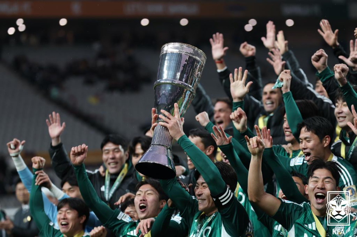 2025년 챔피언 전북 현대. 대한축구협회 제공