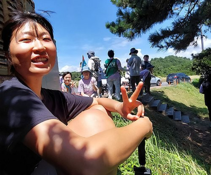 활동가 김아현(활동명 해초)씨. 연합뉴스