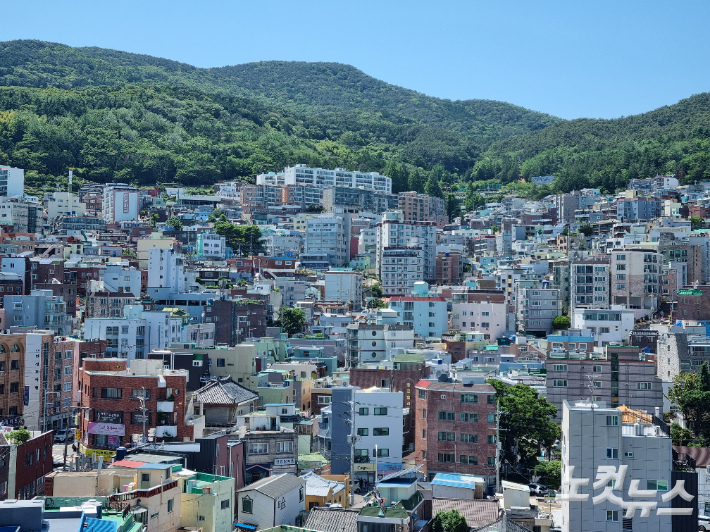 부산 동구 전경. 김혜민 기자 