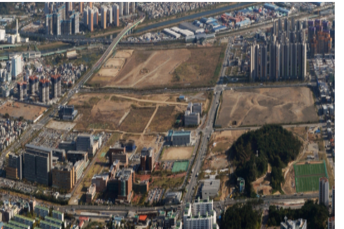 부산대 양산캠 유휴 부지. 양산시 제공