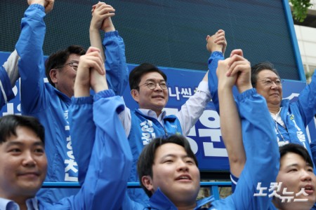 목동 유세 나선 정원오 후보
