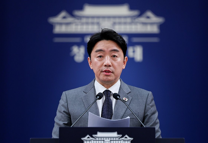 강훈식 비서실장. 연합뉴스
