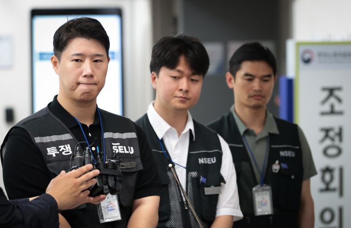 삼성그룹 초기업노동조합 삼성전자지부 최승호 위원장. 연합뉴스