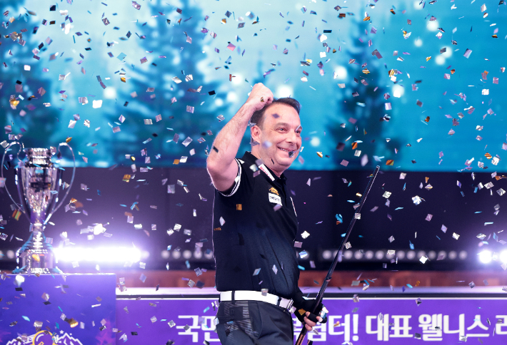지난 시즌 하이원리조트 챔피언십 우승자 산체스. PBA 