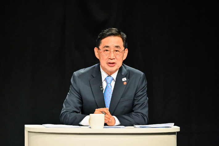 송문석 후보. 제주일보 제공