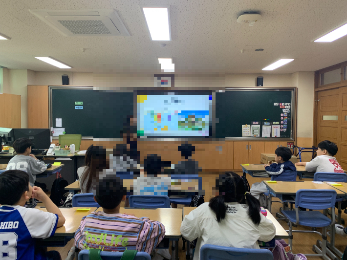 전북 전주의 한 초등학교 수업 모습. 기사와 직접적인 연관 없음. 전북교육청 제공