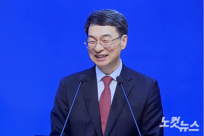청주순복음교회 이동규 목사가 인사말을 하고 있다. 충북CBS