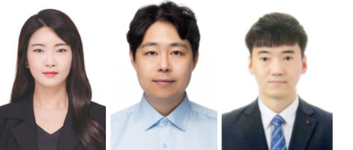 왼쪽부터 강원대 생명건강공학과 김지은 교수, 화공생물학부 채세현 교수, 다차원유전체연구소 우한웅 박사. 강원대 제공