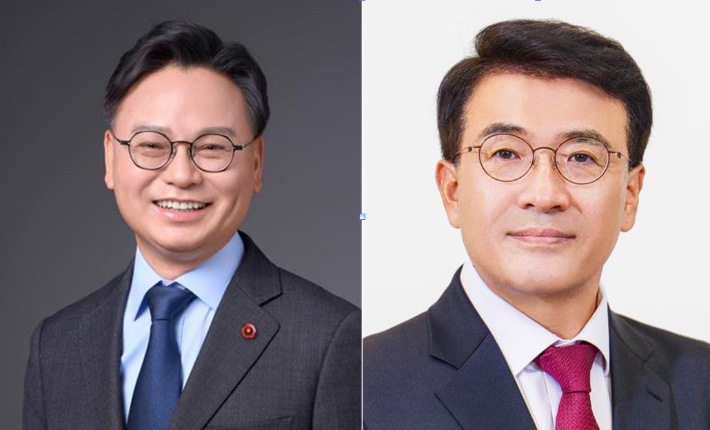 김성범 더불어민주당 후보(좌)와 고기철 국민의힘 후보. 자료사진