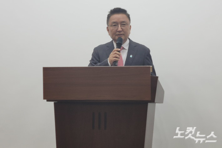 국민의힘 김영환 충북지사 후보. 박현호 기자