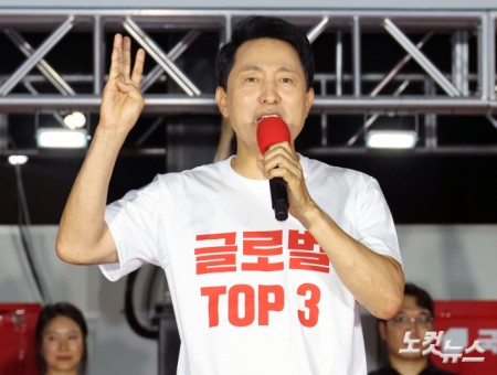 지지 호소하는 오세훈 "4년만 더"
