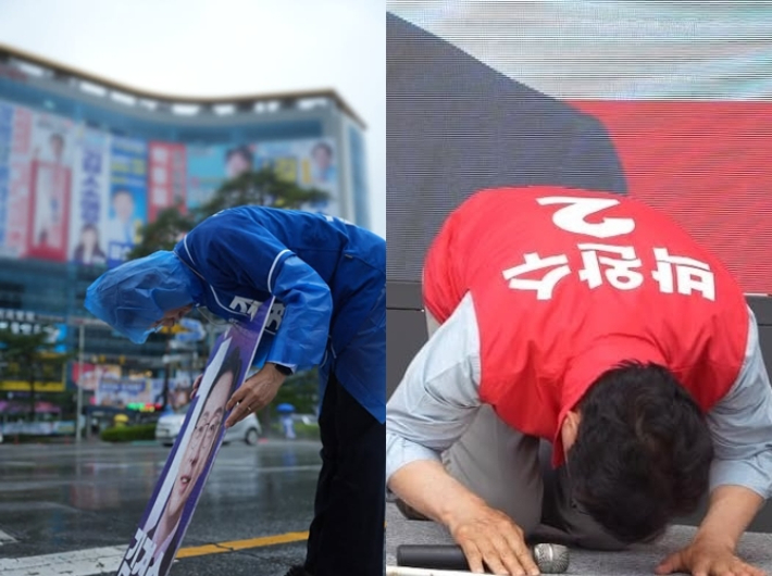 김경수·박완수 후보 페이스북 캡처
