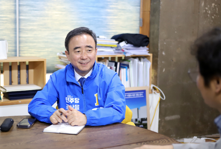 더불어민주당 광산을 임문영 국회의원 당선인. 임문영 당선인 측 제공