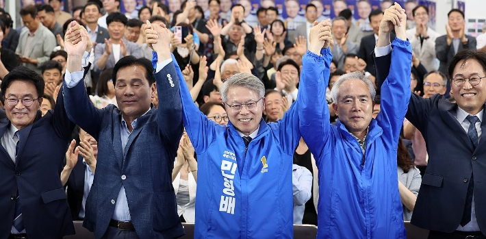 더불어민주당 민형배 전남광주통합특별시장 당선인. 연합뉴스