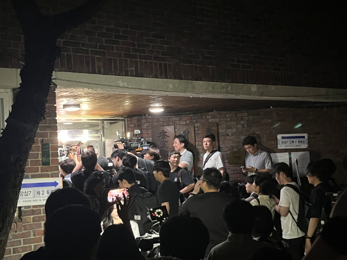 잠실7동 제2 투표소. 독자 제공