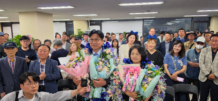도성훈 인천시교육감 당선인 모습. 도성훈 캠프 제공