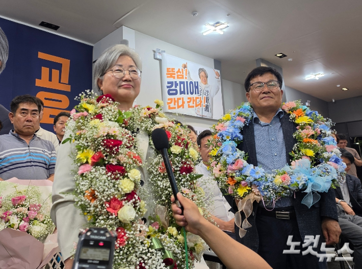 강미애 세종교육감 당선인. 박우경 기자