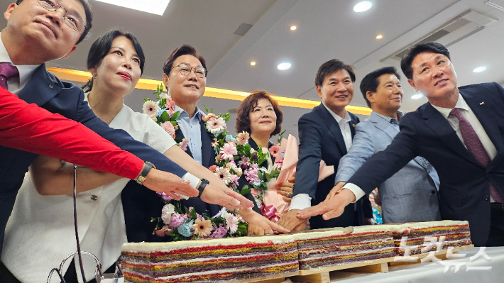 박완수 경남지사 재선 성공. 최호영 기자 