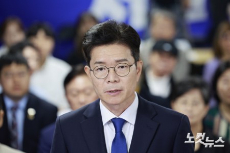 정원오, "시민선택 무겁고 겸허히 받들겠다"