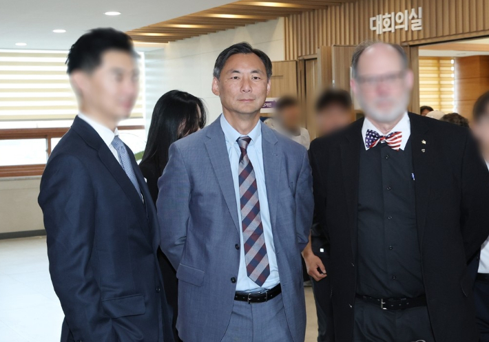 '부정선거론자' 모스 탄(한국명 단현명) 미국 리버티대 교수. 연합뉴스