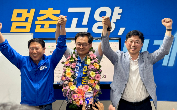 더불어민주당 민경선 고양시장 당선인. 민 후보 선거사무소 제공