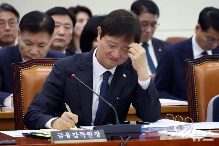 이찬진 금융감독원장. 윤창원 기자