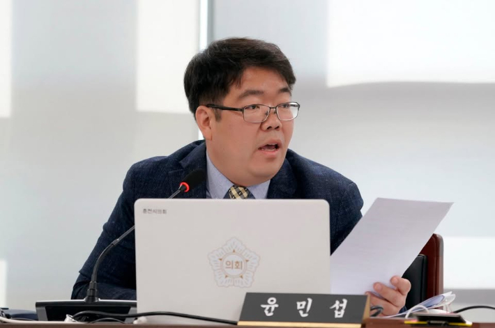 6·3 지방선거에서 정의당 사상 첫 강원도 지역구 기초의원 재선에 성공한 윤민섭 춘천시의원. 윤민섭 의원 SNS 캡처