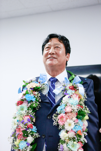 더불어민주당 손배찬 파주시장 당선인. 손 후보 선거사무소 제공