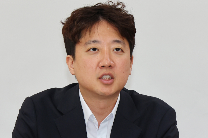 개혁신당 이준석 총괄선거대책위원장. 연합뉴스