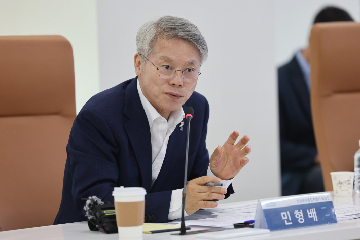 발언하는 민형배 당선인. 연합뉴스
