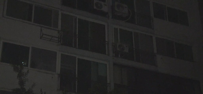정전된 아파트. 기사와는 무관합니다. 연합뉴스