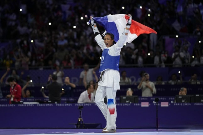 2024 파리올림픽에서 금메달을 딴 알테아 로랭. 연합뉴스
