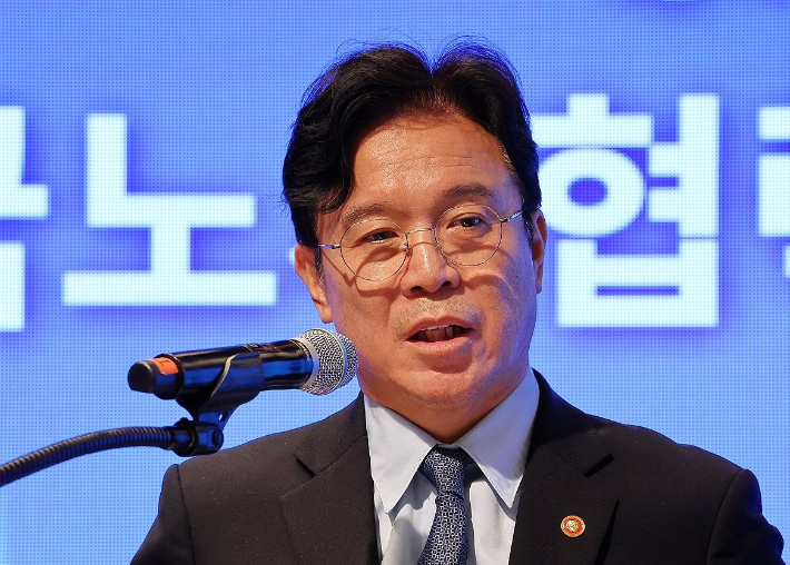 김영훈 고용노동부 장관. 연합뉴스