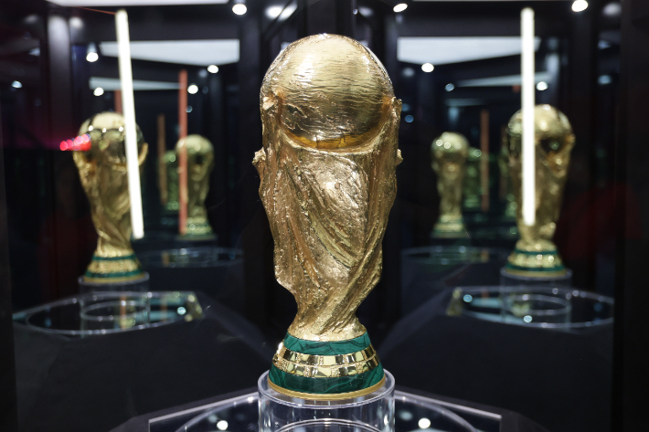 FIFA 월드컵 트로피. 연합뉴스