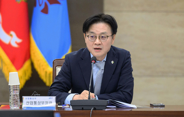 김정관 산업통상부 장관. 산업통상부 제공
