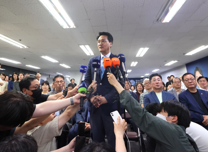 안민석 경기도교육감 당선인. 안민석 당선인 측 제공
