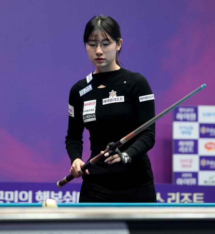 하이원리조트 PBA 챔피언십 2년 연속 우승에 도전하는 이미래. PBA 