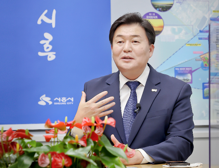 임병택 경기 시흥시장 모습. 시흥시 제공