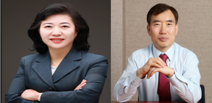 왼쪽부터 박기영 인수위원장, 김동현 부위원장. 손훈모 순천시장 당선인 인수위 제공  