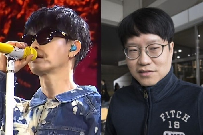 가수 이승환(왼쪽)과 만화가 윤서인. 이승환 SNS·연합뉴스