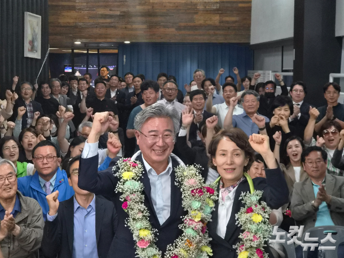 천호성 전북교육감 당선인. 김대한 기자